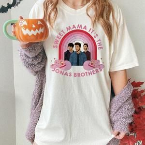 Sweet Mama Its The Jonas Brothers Shirt, I Love Hot Dads Shirt